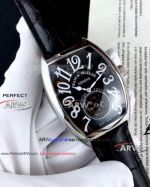 Franck Muller Watch Replica Aeternitasi 40mm Watch Black Tourbillon Dial